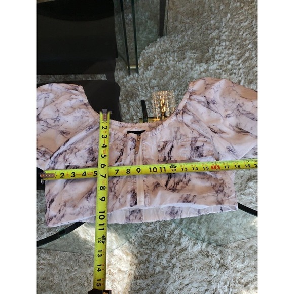 Love Love Love Women's White Polyester Long Sleeve Top & Pant 2 Pc's Medium - Picture 14 of 15